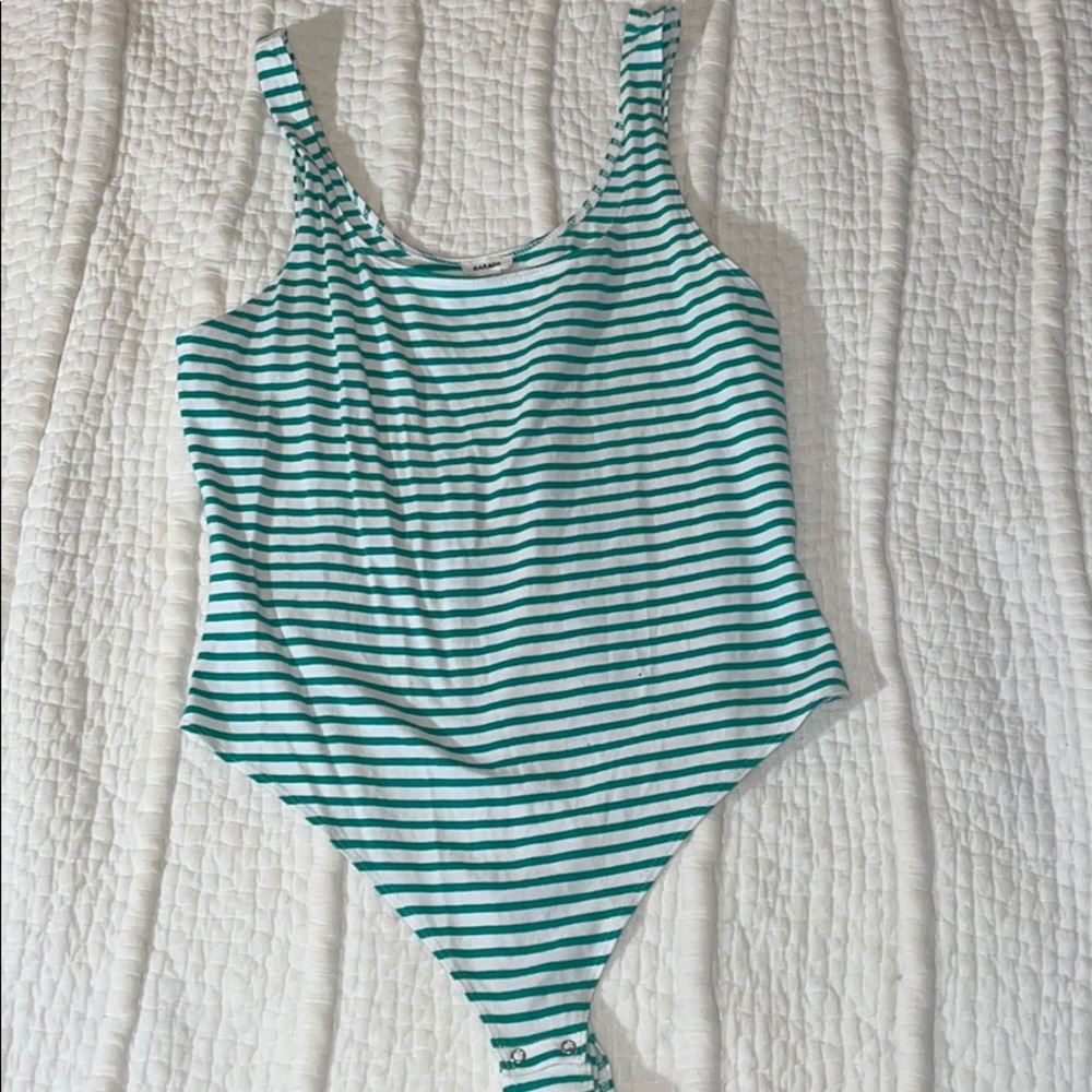 Striped Bodysuit